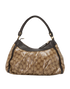 Abbey D Ring Shoulder, &pound;350, Handbags, Brown, Canvas, Back view